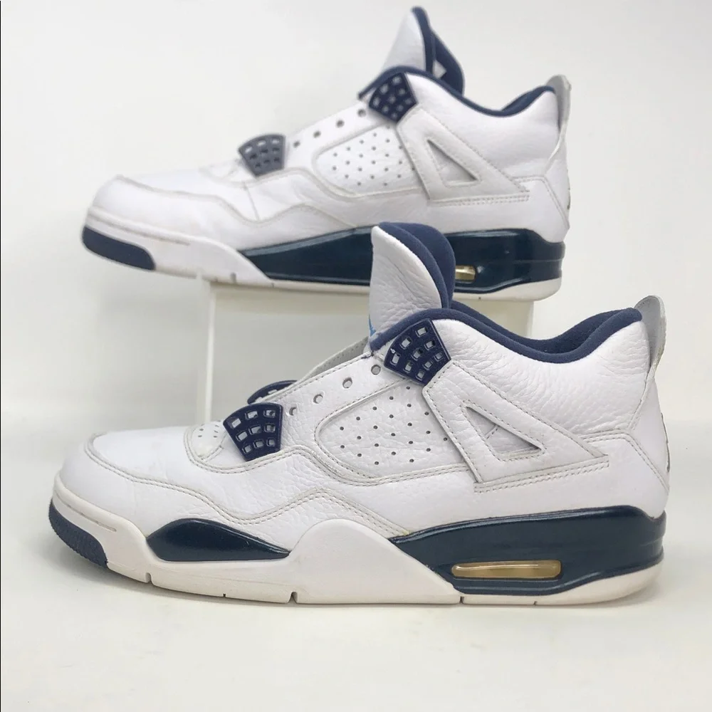 Air Jordan 4 Retro LS 2015 Columbia 314254-107 Men’s Sneakers - Size 10